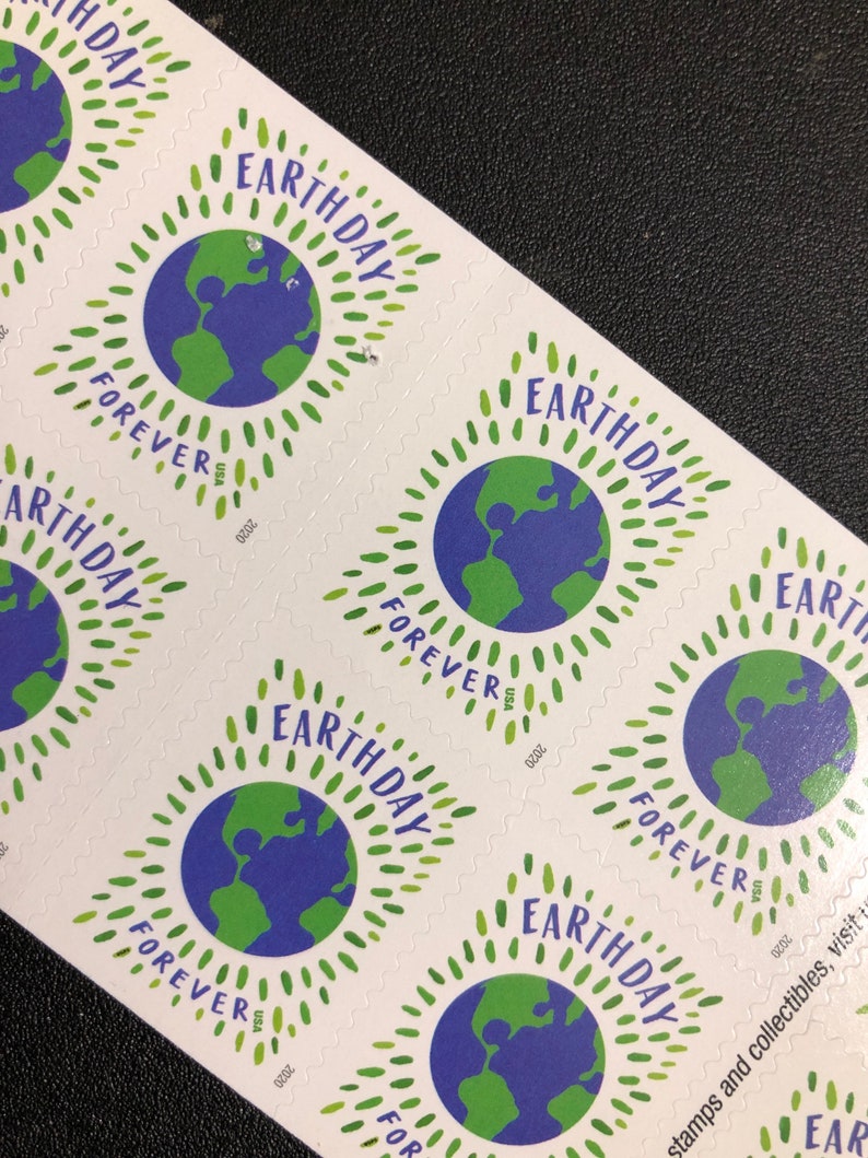 1 EARTH DAY Forever Stamp Book