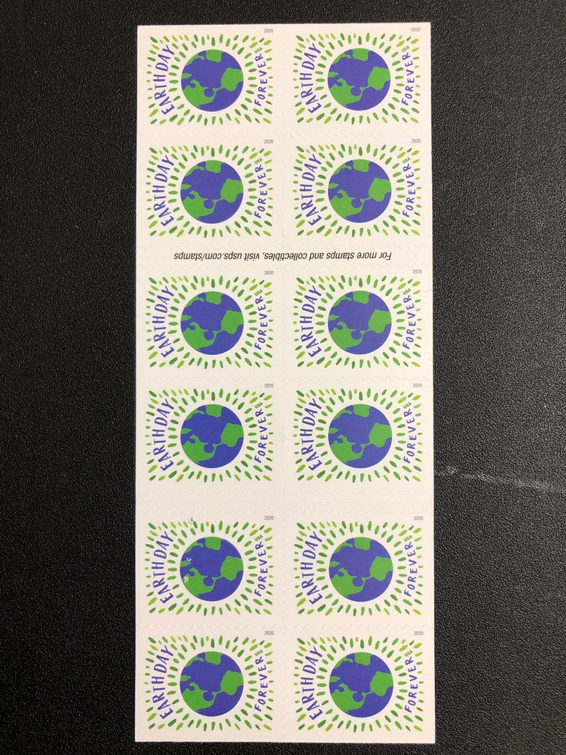 1 EARTH DAY Forever Stamp Book
