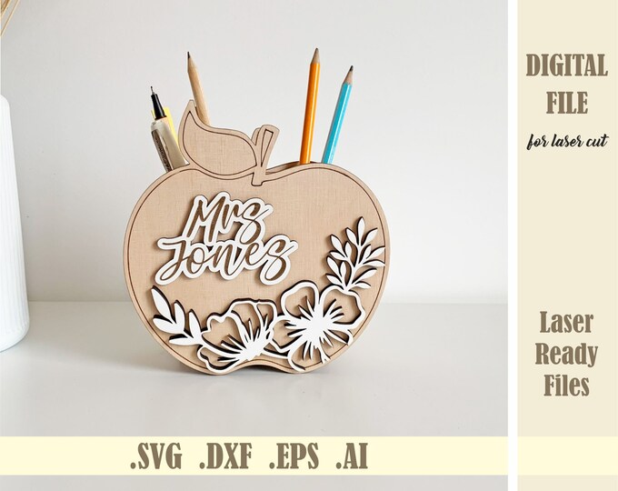 Teacher Gift SVG File, Teacher Appreciation Laser File, Teacher ...