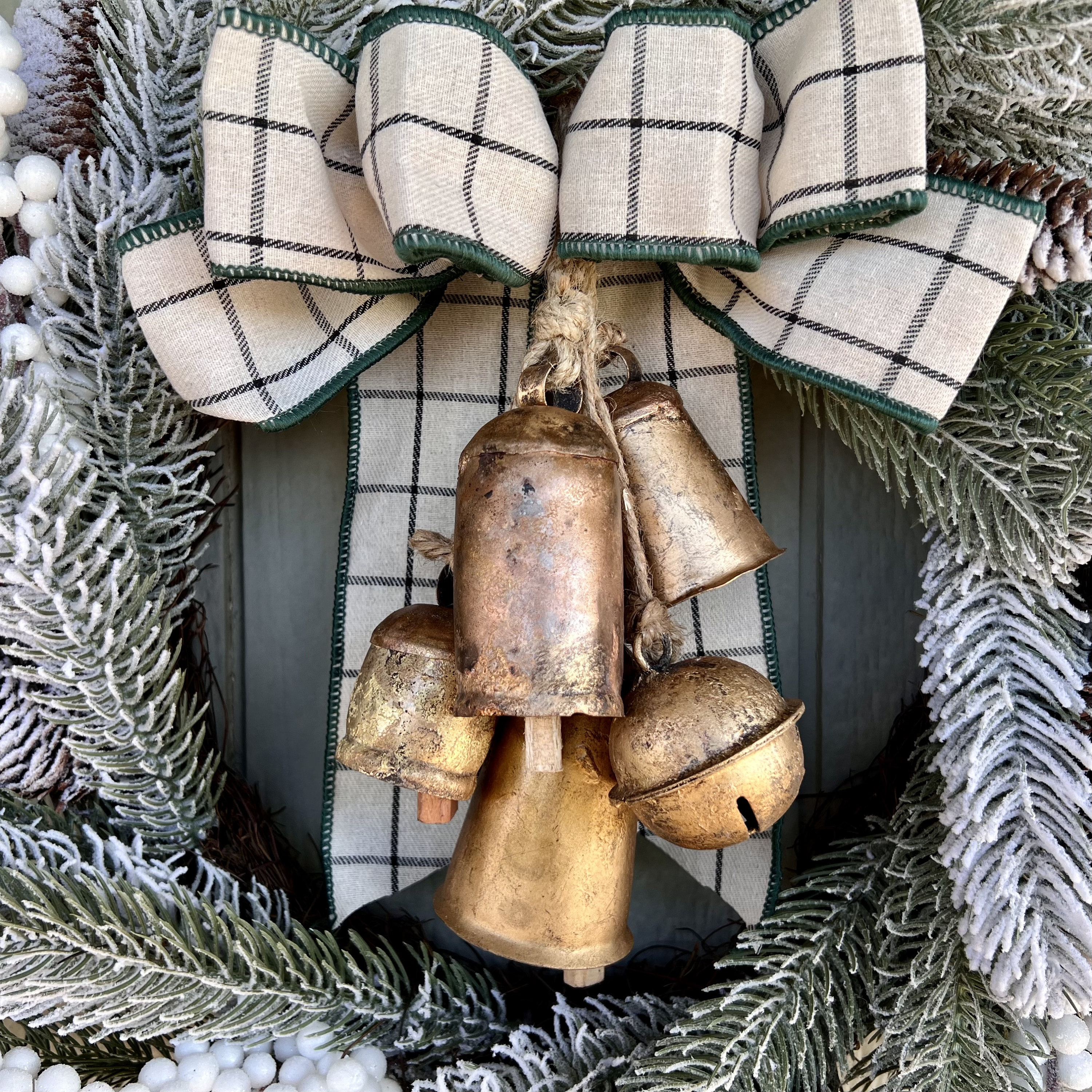 Mix of Bells for Med Size Wreath (wreath and Bow Not Included