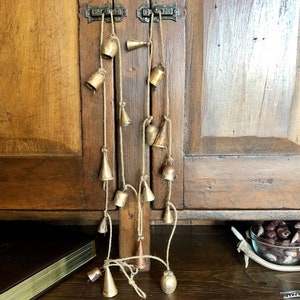 10' of Old World Bells/Bell Garland/Mantel Decoration/Home Decor image 3