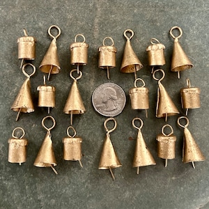 20 Tiny Fairy Bells, Miniature World, Diorama, Mini Craft Bells