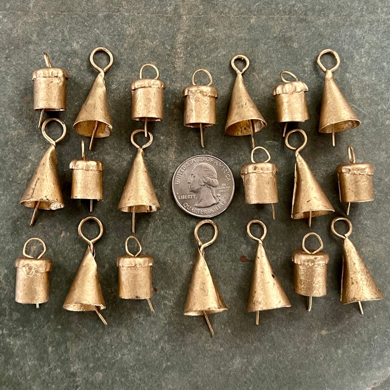 Mini Shell Bell Miniature Bells - Etsy