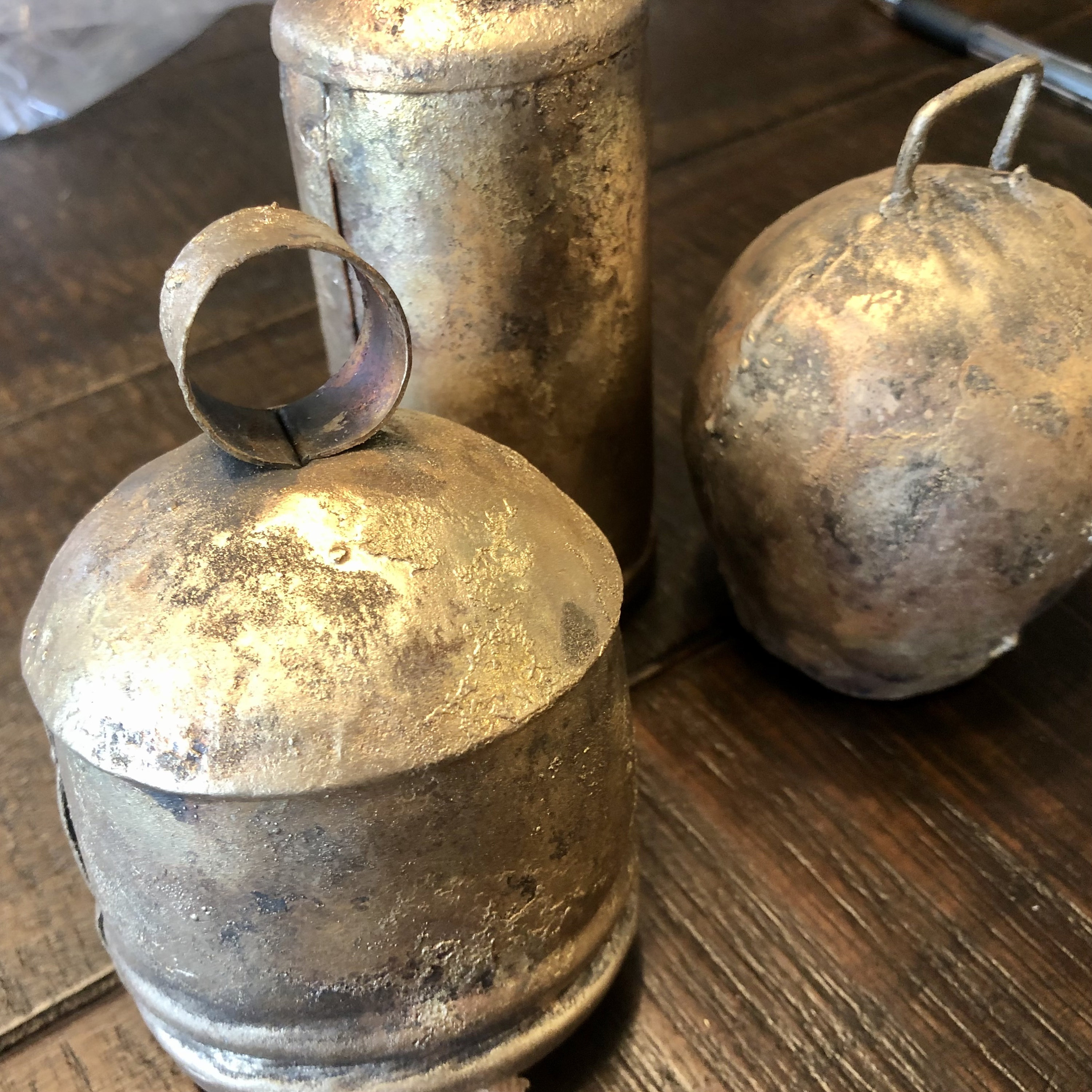Three Warm Sounding Bells Full of Charm/old World/metal Etsy