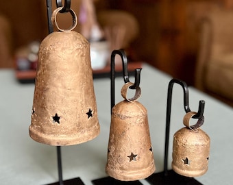 Iron Bell Stands with or without Bells