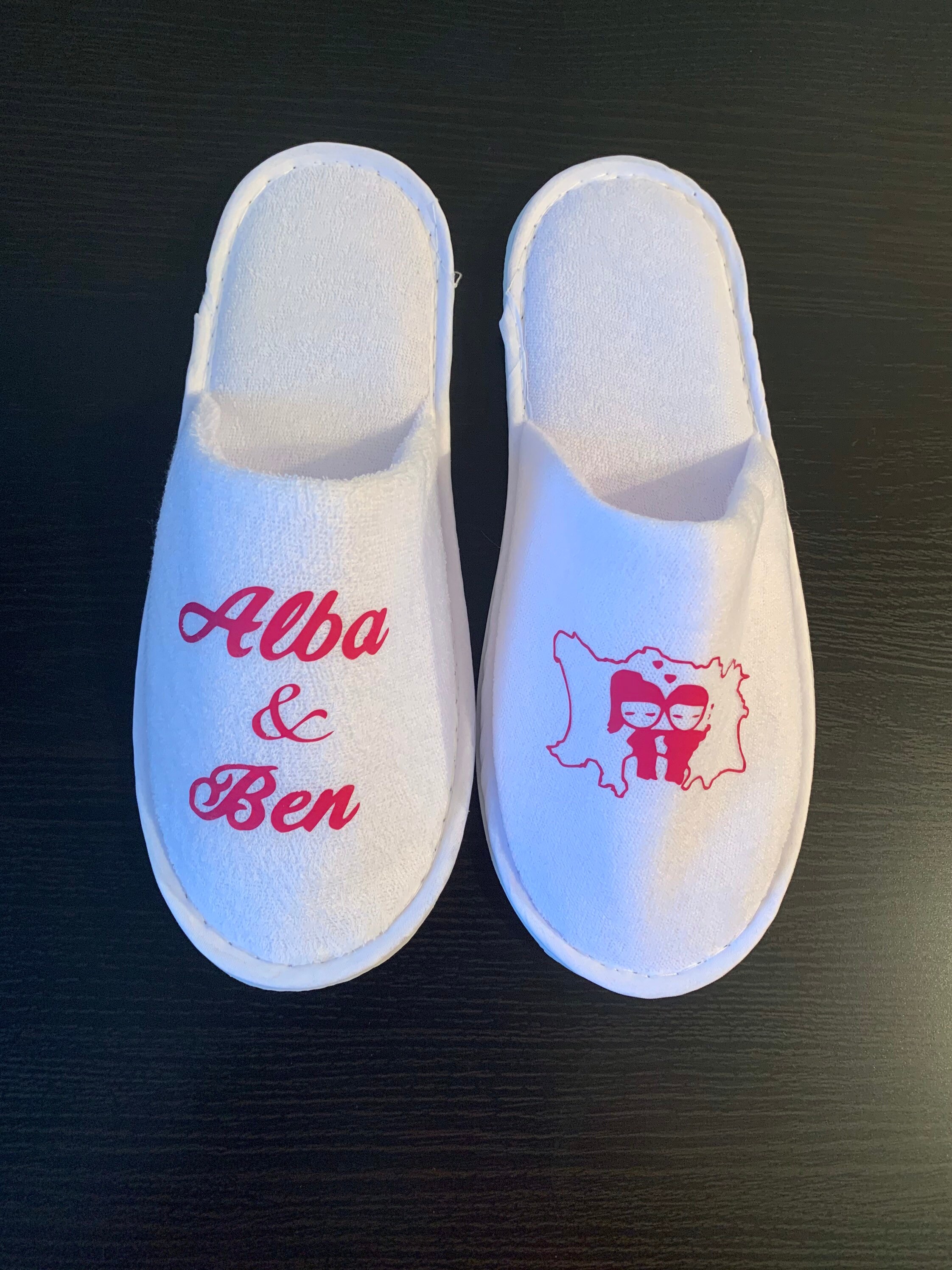 personalised slippers