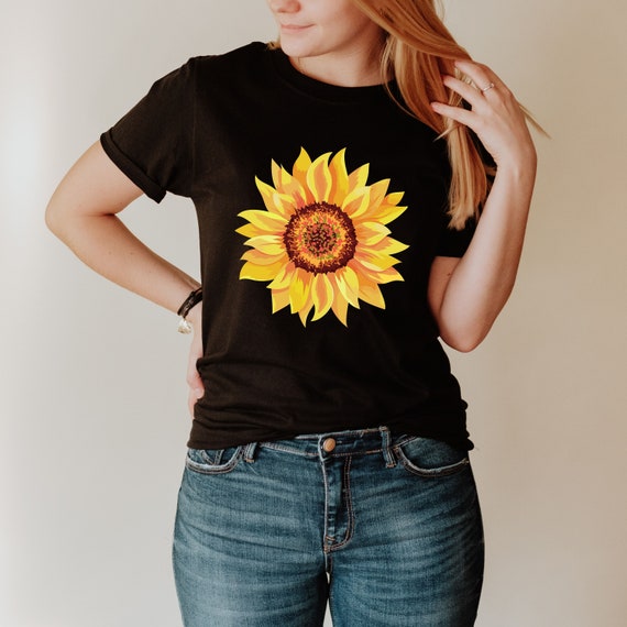 You Are My Sunshine Sunflower Black and 