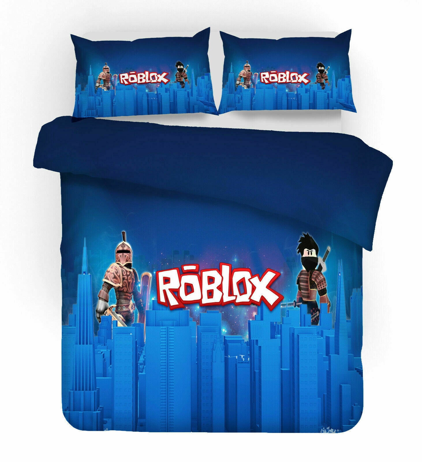 Roblox Bedding Set Roblox Duvet Cover Birthday Gift Gift Etsy