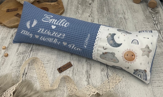 Buy Birth Pillow With Length and Weight, Baby Gift for Baptism