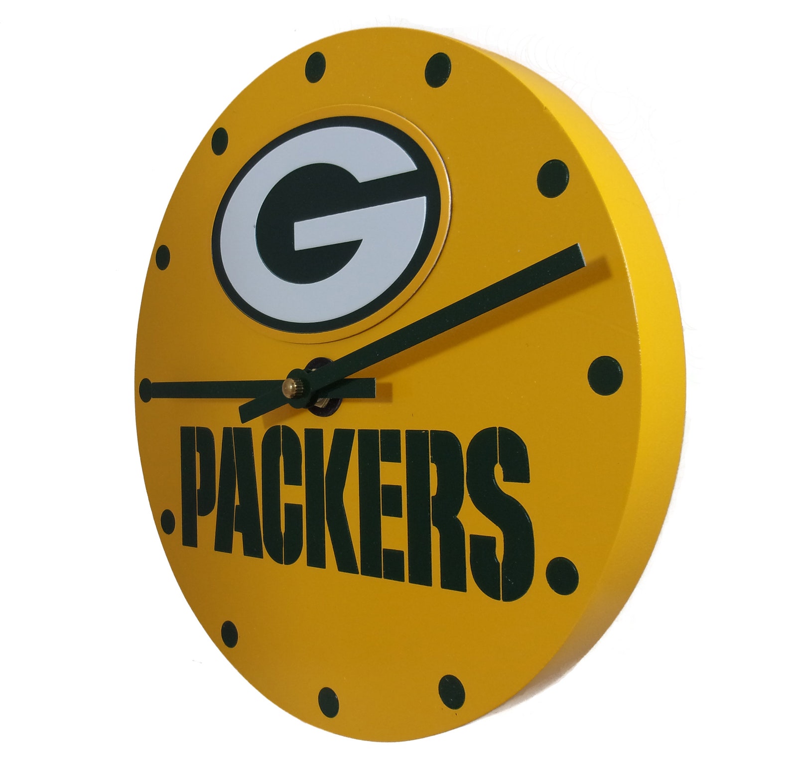 Green Bay Packers NFL Wall Clock Etsy