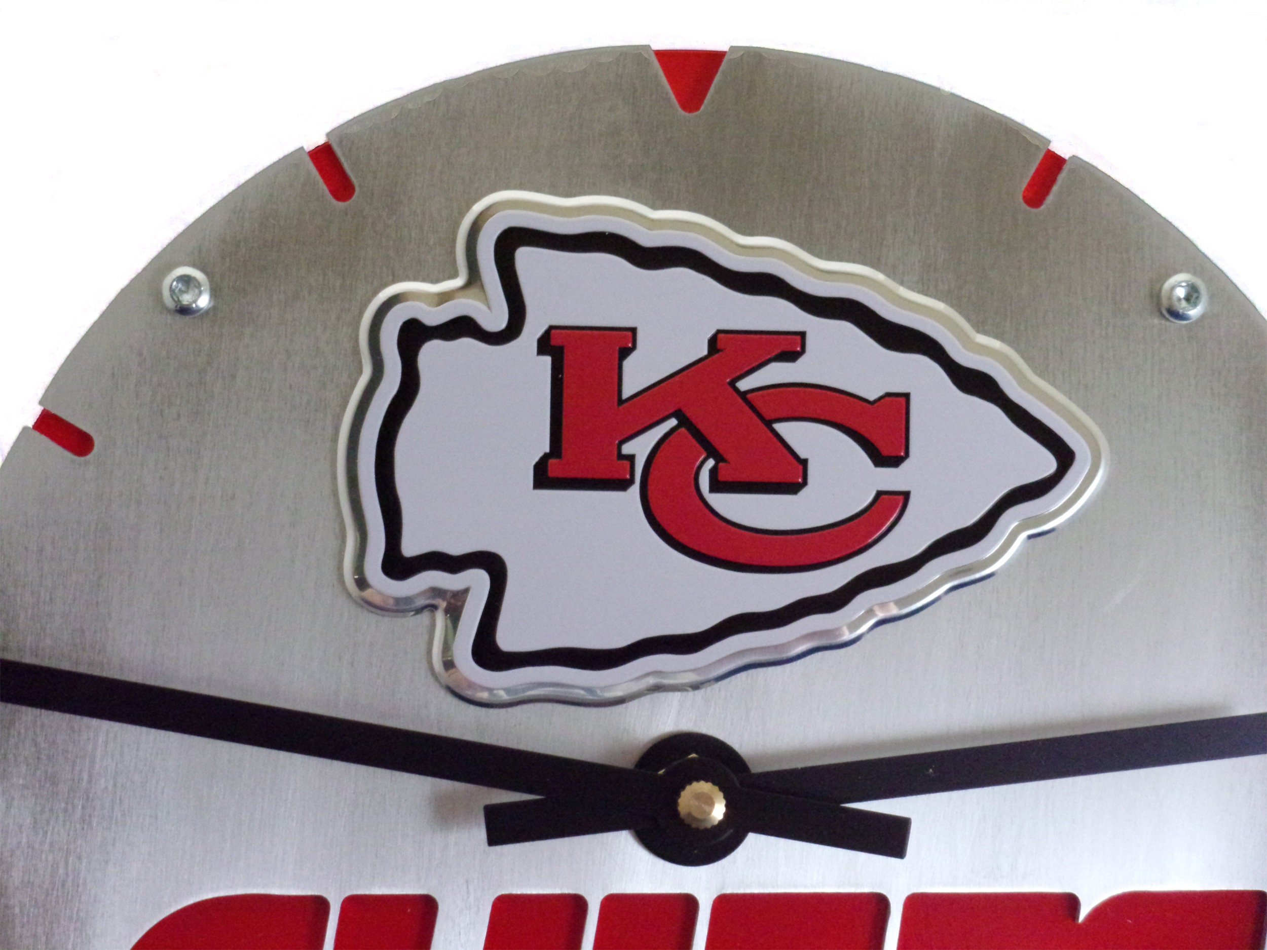 Kansas City Chiefs Clock Etsy