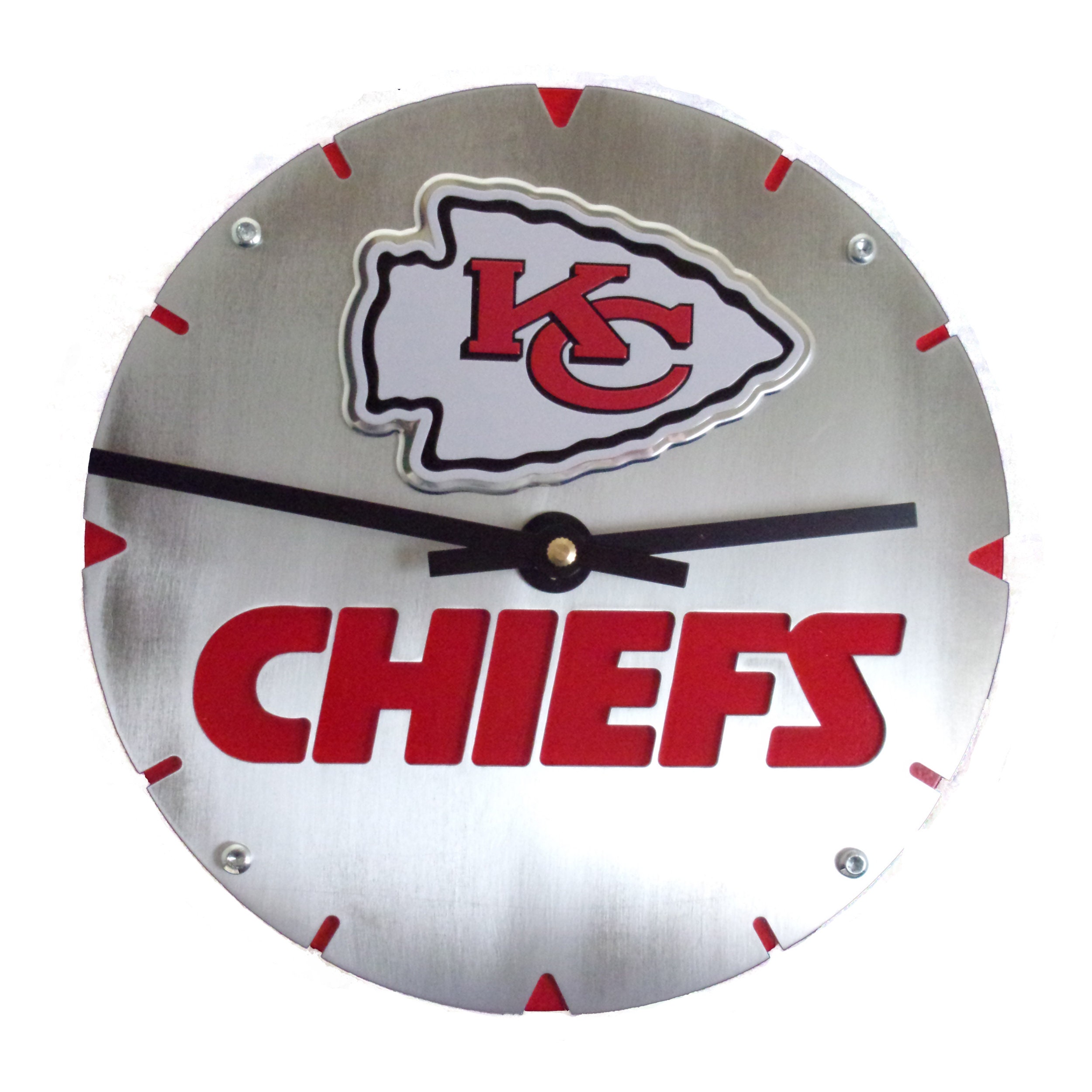 Kansas City Chiefs Clock Etsy