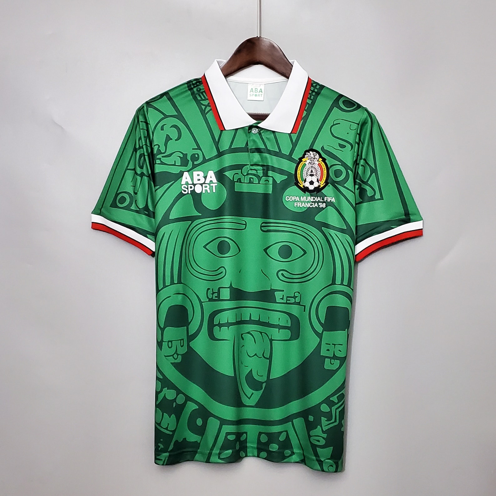 Retro World cup 1998 Mexico home 11 blanco Soccer Jersey Etsy