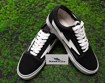 green vans lightning bolt