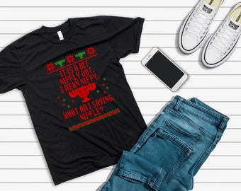 Funny 'It Is A Bit Nipply' T-Shirt