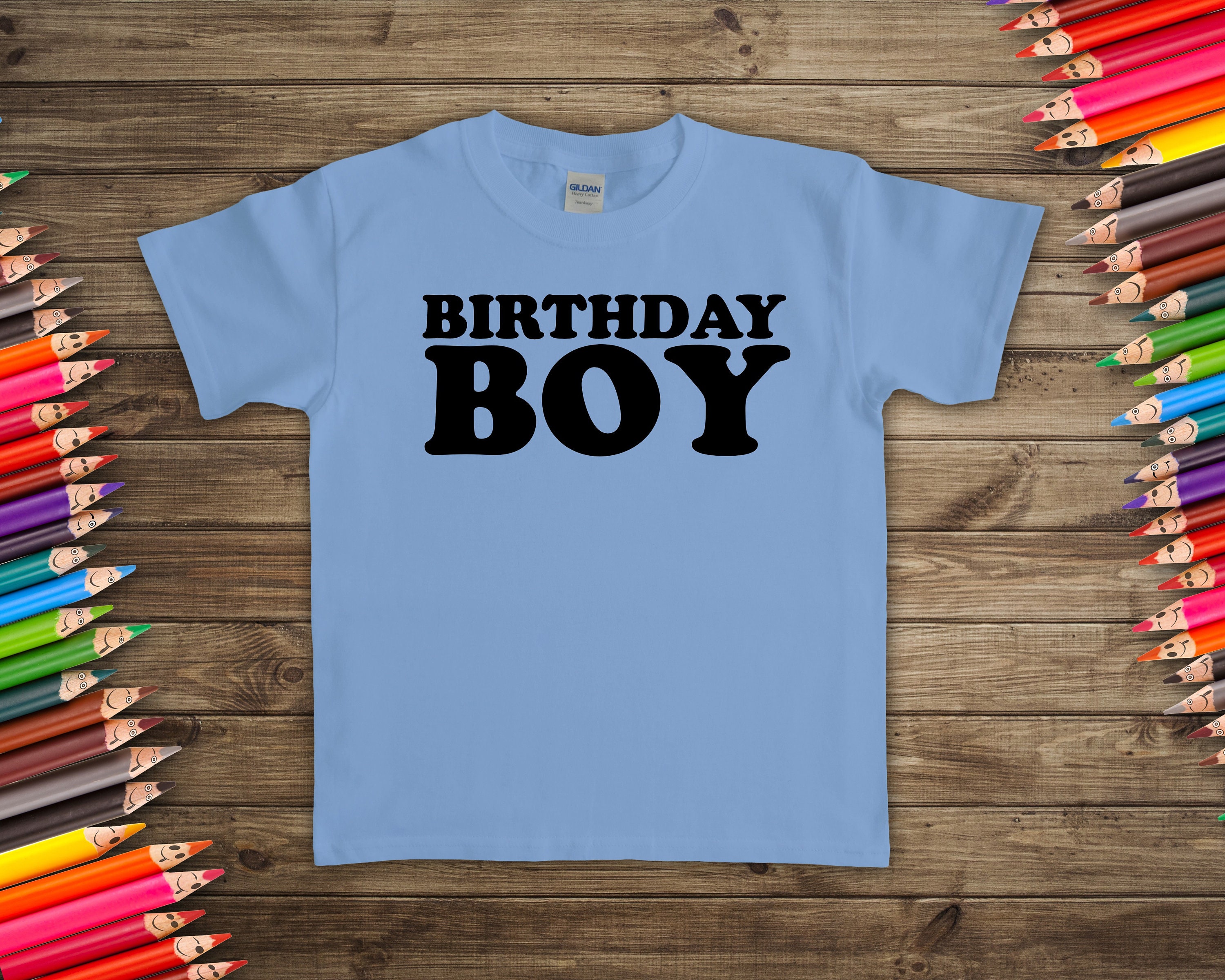 Birthday Boy T Shirt For Kids Etsy