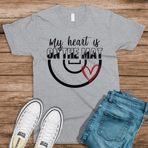 My Heart Is On The Mat - T Shirts