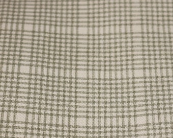 Plaid Cotton Fabric by the yard