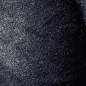 100% Linen Black sold by the yard