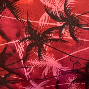 Hawaiian Motif 100% Cotton