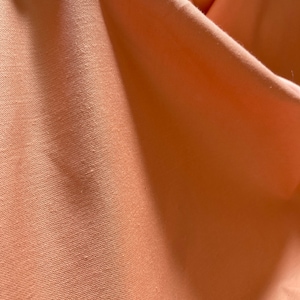 Peach Colored Cotton, medium weight.