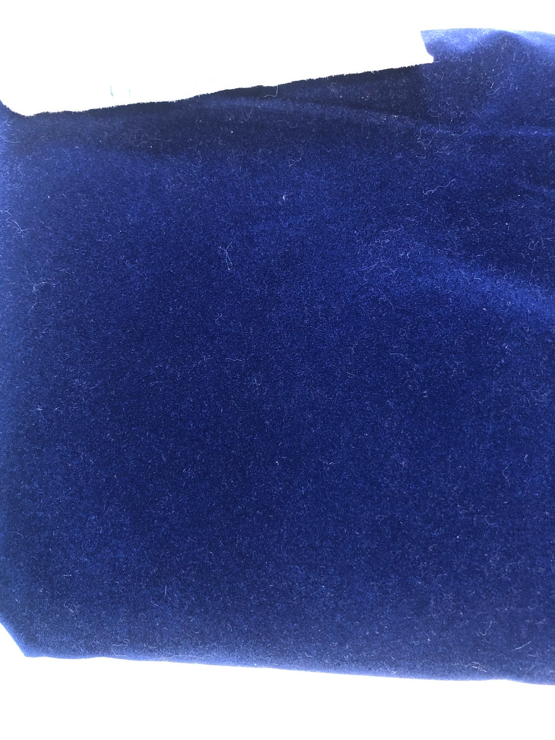 Flocking Blue Navy Blue Flocking Velvet Fabric by the Yard - Etsy