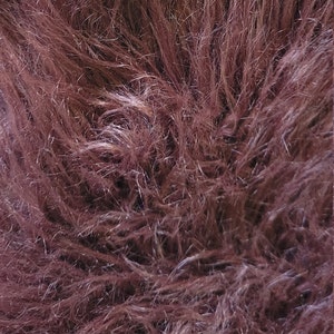 Brown Faux Fur, Sold by the Yard