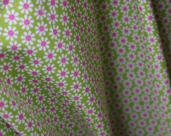 100% Cotton Fabric, Daisy Print