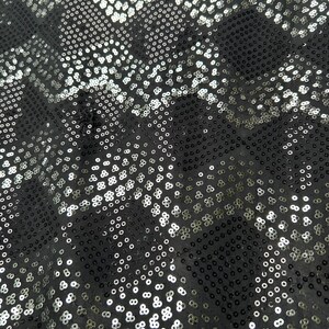 Black Spandex w/Sequins
