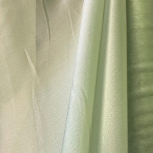 Sheer Polyester Chiffon Lime Green Fabric
