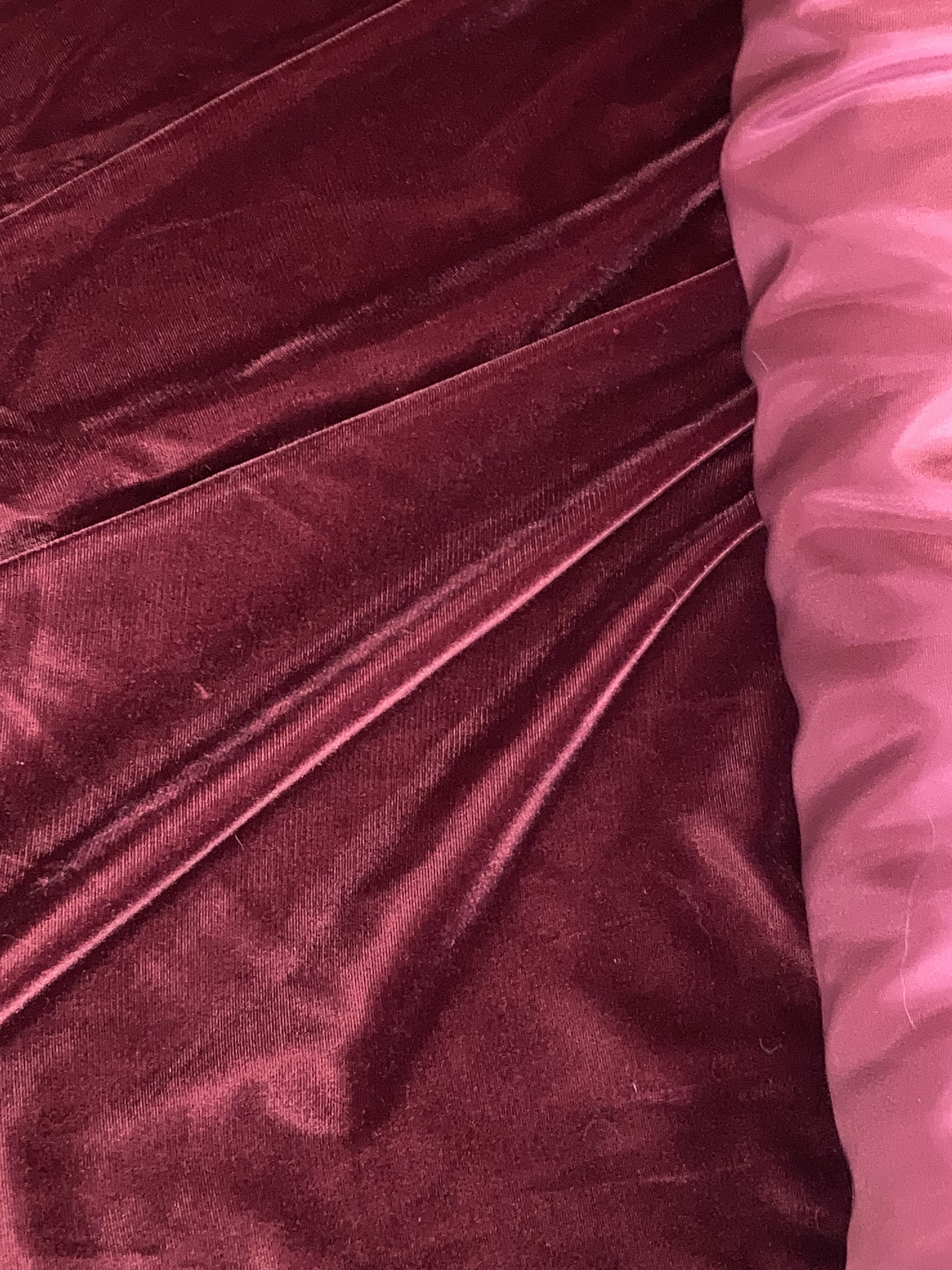 Deep Cardinal Deep Cardinal Red Rayon Velvet - Etsy