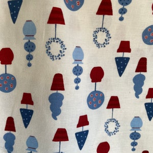 Tree motif -  Cotton, sold by the yard