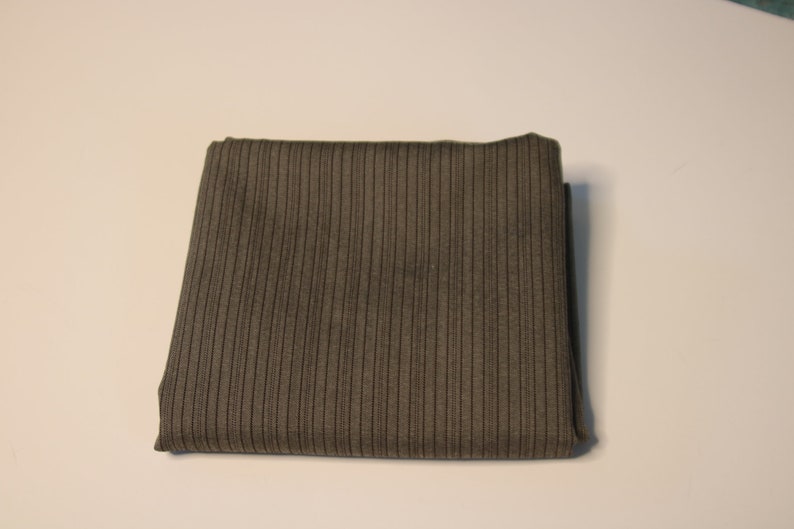 sold by the YARD Dark Tan Pinstriped Suiting