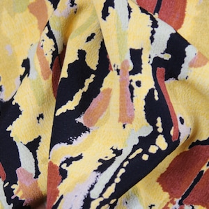 Abstract Polyester Sold By The Yard
