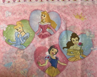 Disney Princess Panel Stoff Verkauft durch das Panel