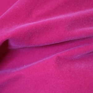 Flocking, Pink Velvet 100% Polyester, sold by the YARD