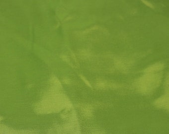 Lime Green Rayon Satin, sold by the Yard.