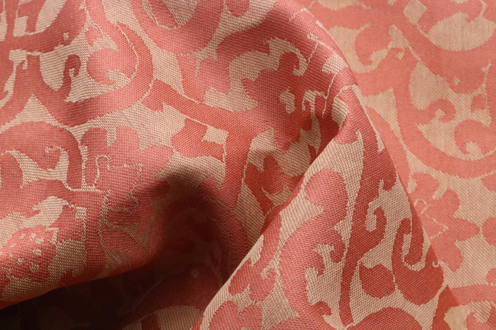 Cotton Blend Upholstery Fabric by the Yard Etsy