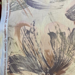 Floral Cotton Chintz Fabric