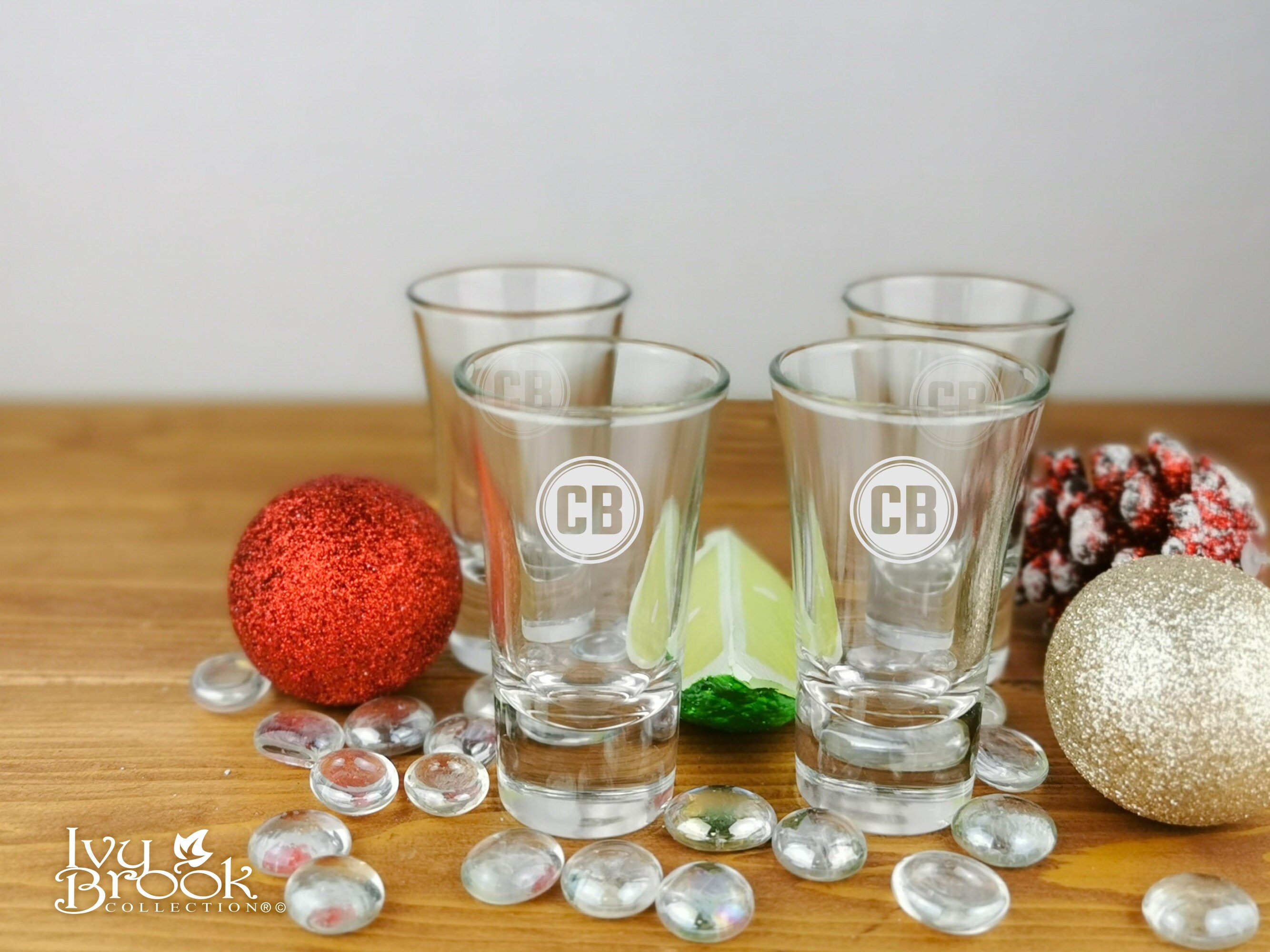 Custom Etched 2 ounce Shot Glasses Set of 4 Etsy.de