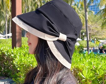 COMVIP Adults Retro Summer Beach Solid Casual Sun Hat Party Fedora Caps COMVIP Adults Retro Summer Beach Solid Casual Sun Hat Party Fedora Caps