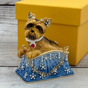 Ukrainian Faberge Style Christmas Figurine 2.75&quot; or 7 cm, Hand Crafted With Enamel & Swarovski Crystals, Christmas Figurine, Home Decor
