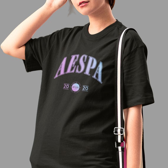 Winter Aespa T-Shirt Unisex Cyber Y2K E-Kids Aesthetic