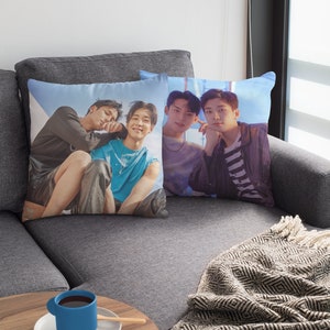 Oreiller en biais SVT, coussin Wonwoo, produits dérivés Mingyu, cadeau personnalisé pour les fans de carats SVT et de Kpop, décoration coréenne, produits dérivés K-Pop # 2481