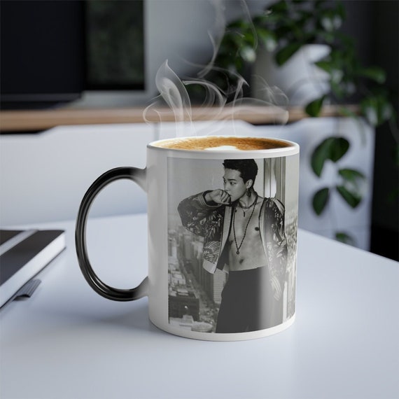 11oz Red Magic Mug. Heat Activation Coffee Mug With Your Picture