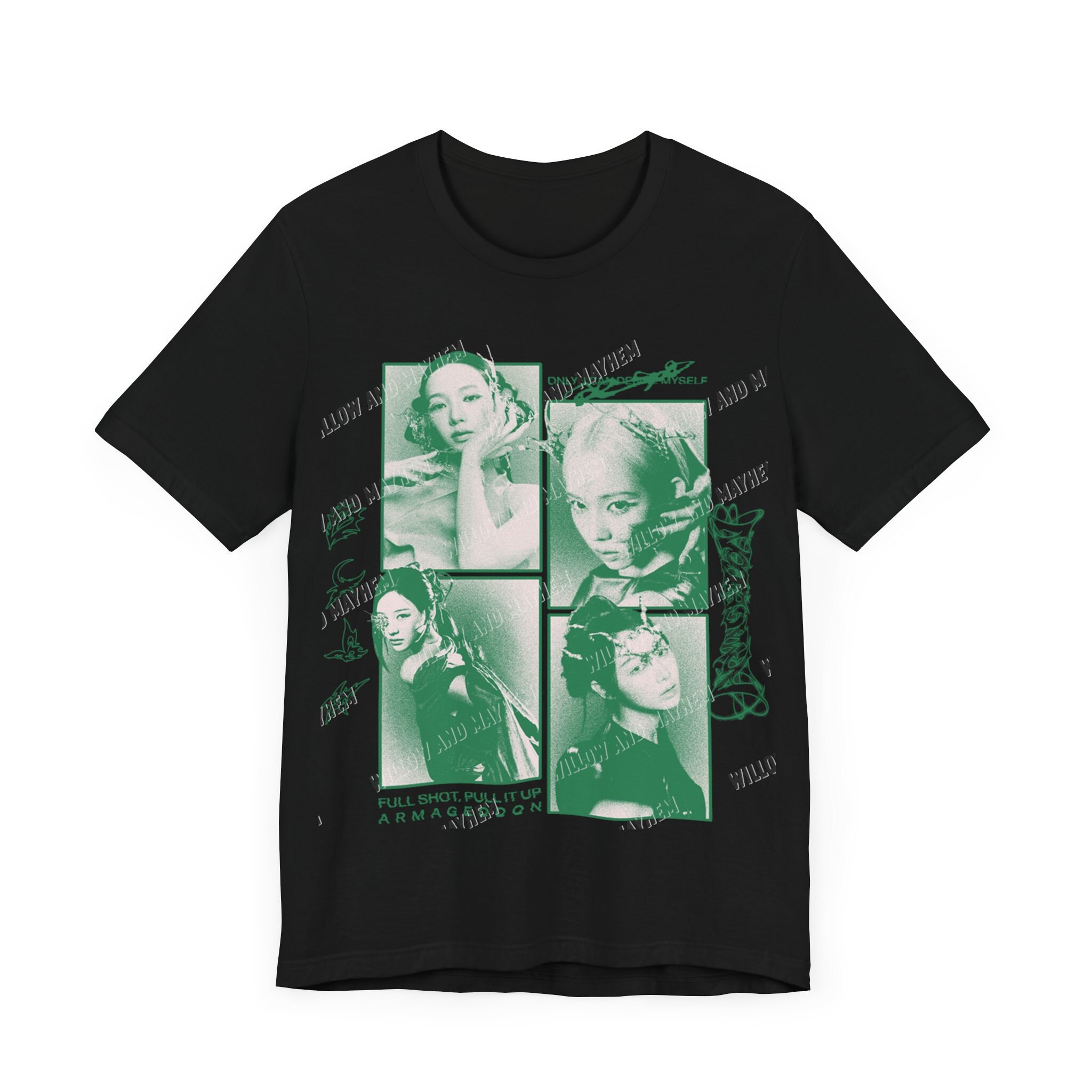 Aespa 'armageddon' Graphic Tee, Armageddon Aespa Graphic