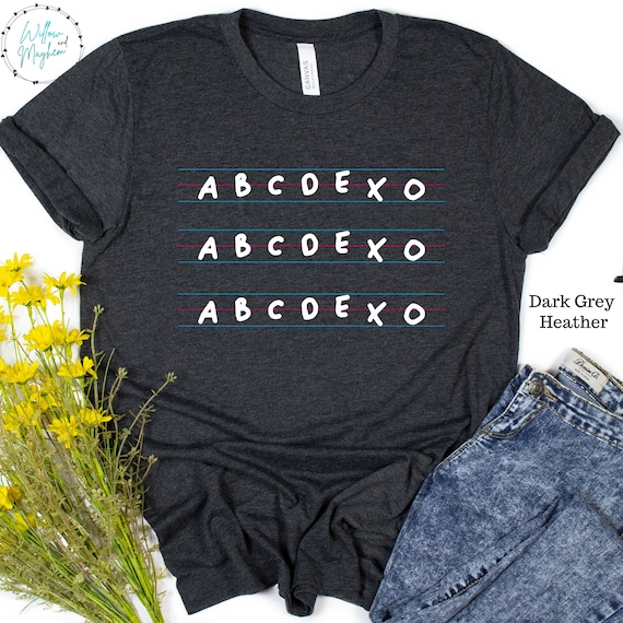 Buy EXO K pop Band Shirt ABCDEXO T shirt We Are One Saranghaja Tee Gift for EXO L Exo Fan and Kpop Fan Korean Drama Gift Saranghae 1105 Online in India Etsy