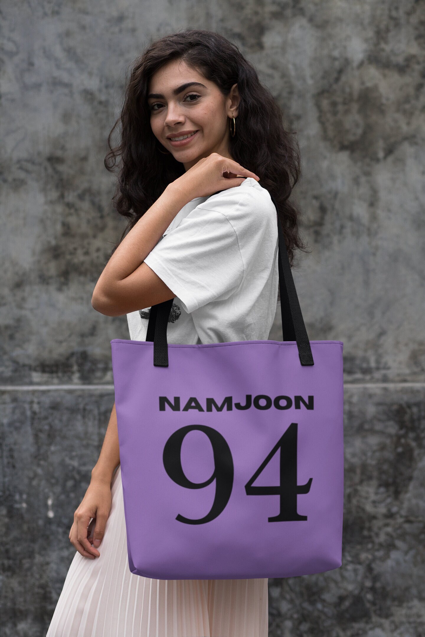 BTS Kim Namjoon Tote Bag RM Bias Travel 