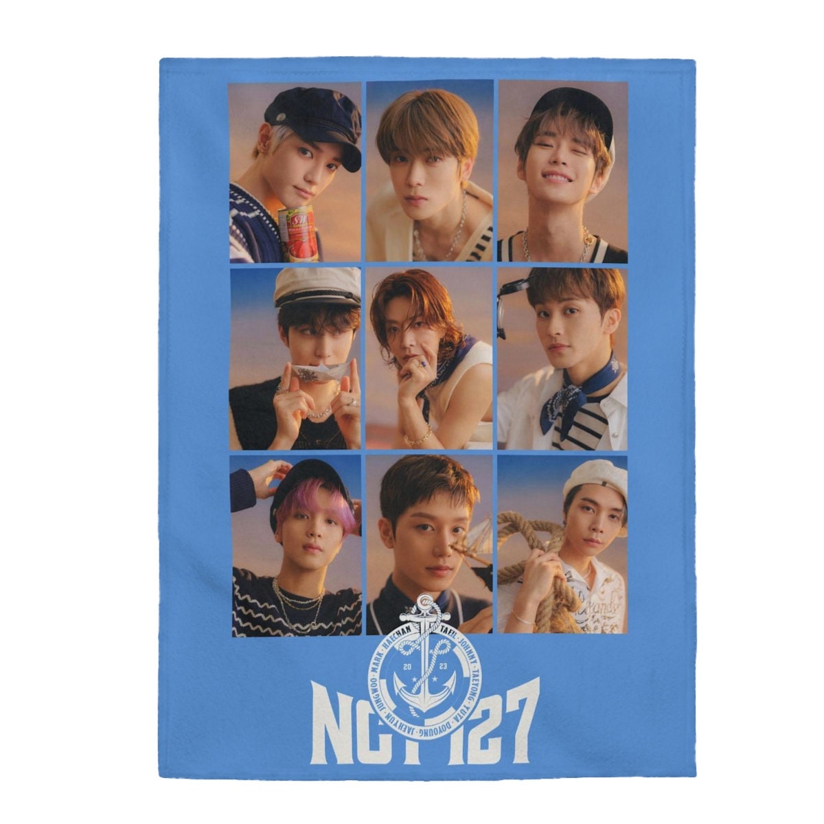 NCT 127 2023 Season's Greetings Plush Blanket 127zens Neo 