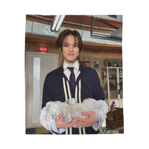 Chenle NCT Foto Decke, NCT Traum Chenle Bilderdecke, NCTzens Fan Geschenk, Fan Girl K-Pop Bias Geschenk, Mark Lee Geschenk #2542